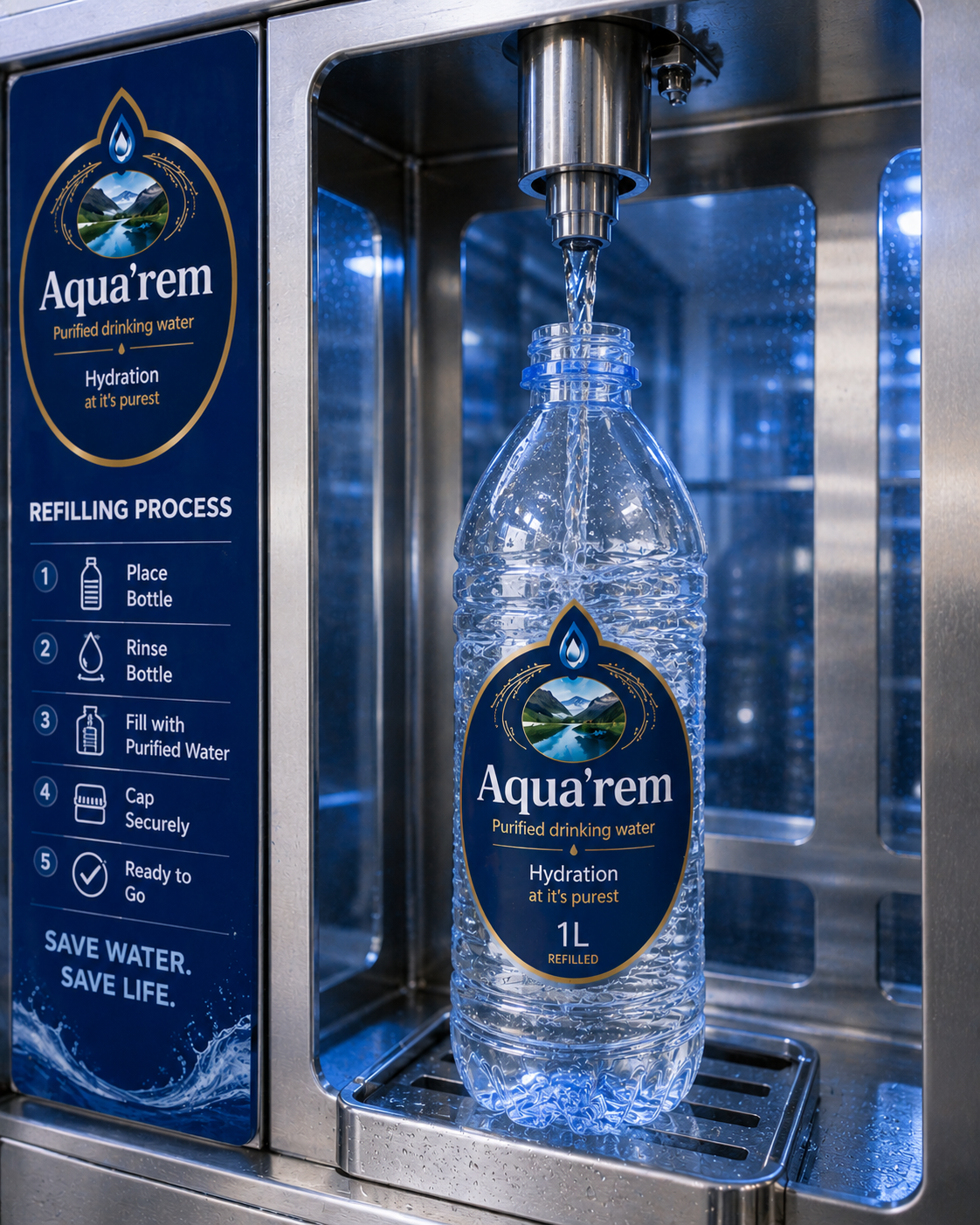 AquaPure Refill - 1 Litre