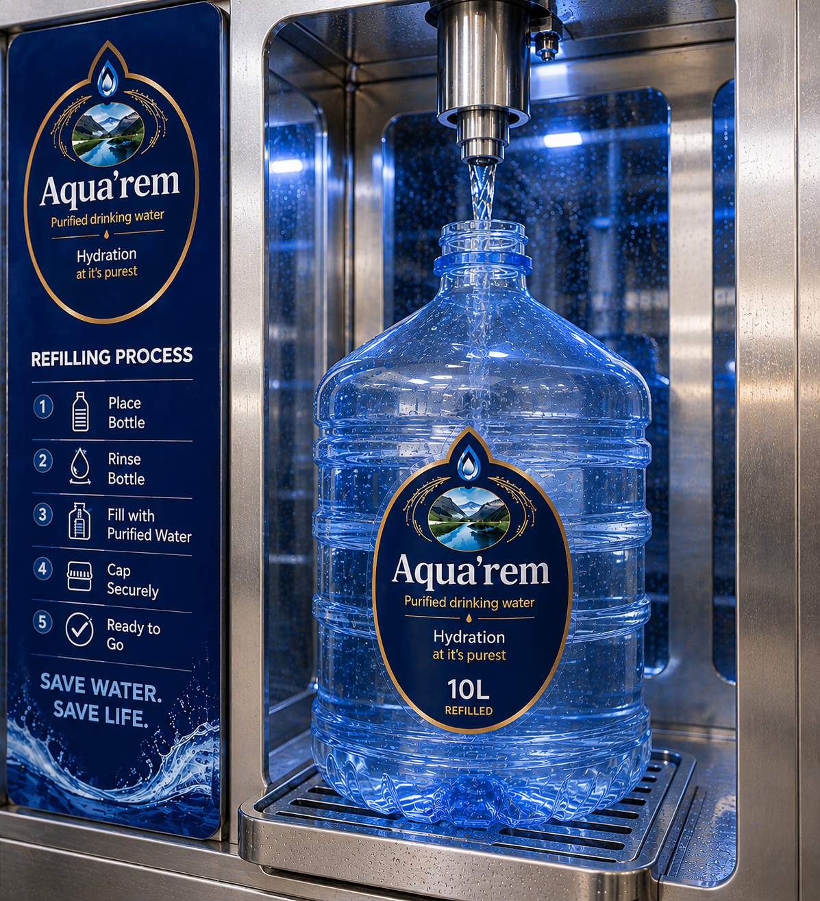 Hydration Plan - 10L Refill (Budget Option)